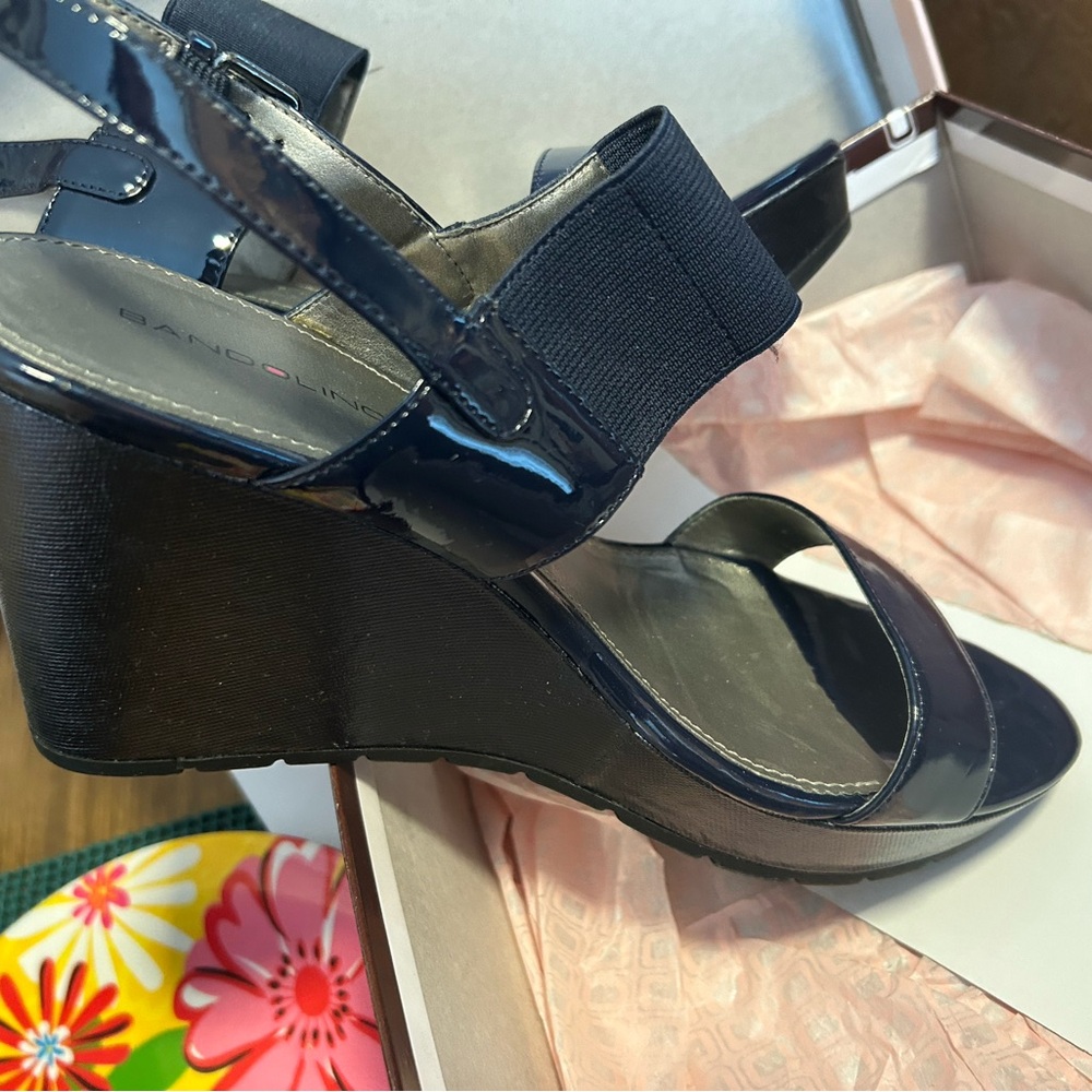 Bandalino navy sandals - Picture 3 of 5